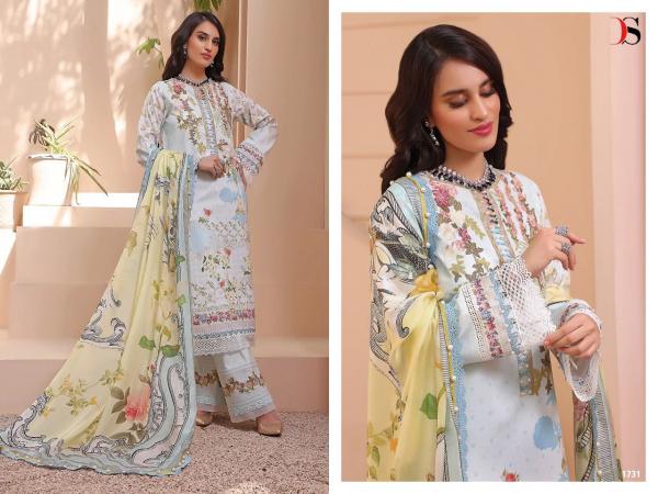 Deepsy Firdous Queens Court Cotton Embroidery Designer Pakistani Salwar Suits